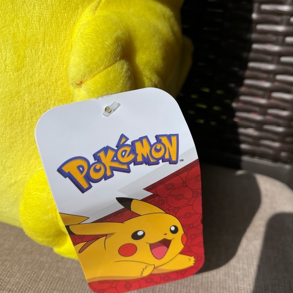 Pokeman 14” Plush Pikachu - Picture 7 of 9